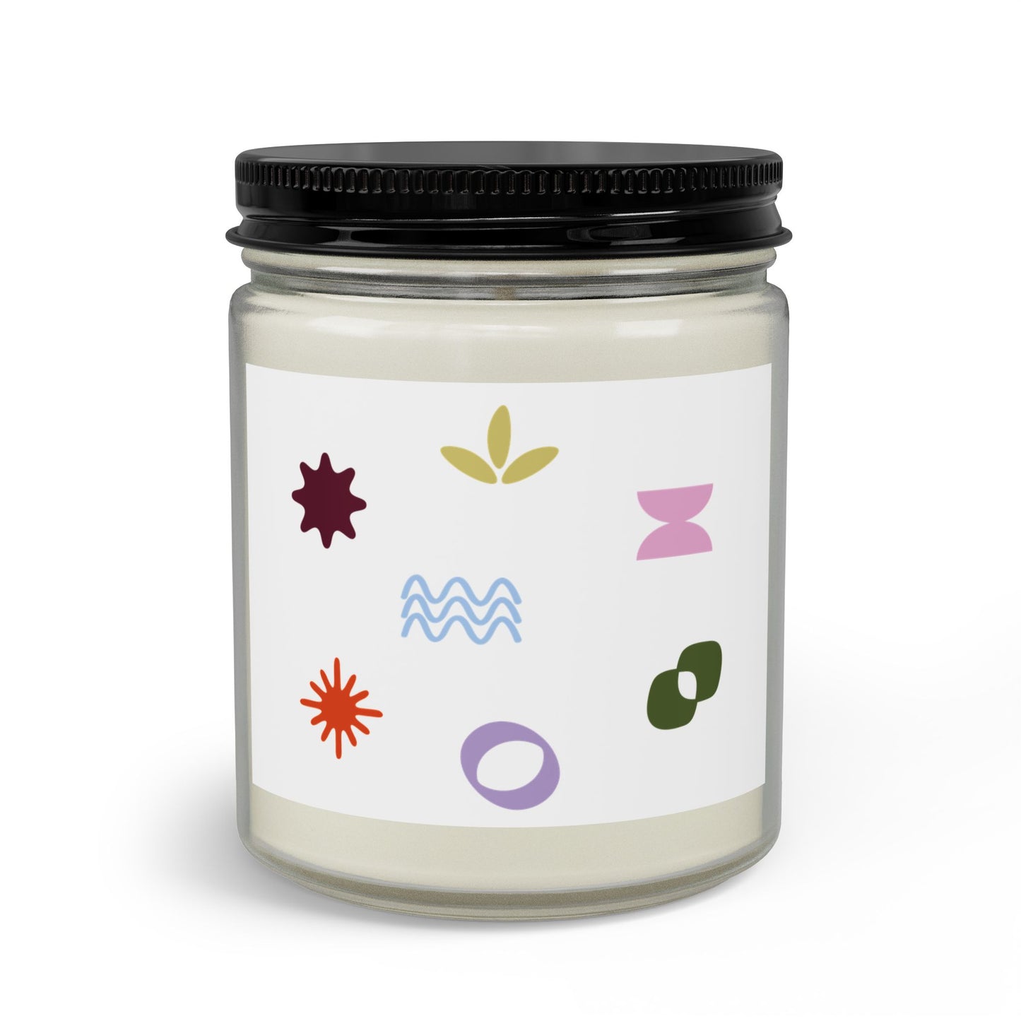 Scented Candle Jar Set with Matches & Wick Trimmer — Elements