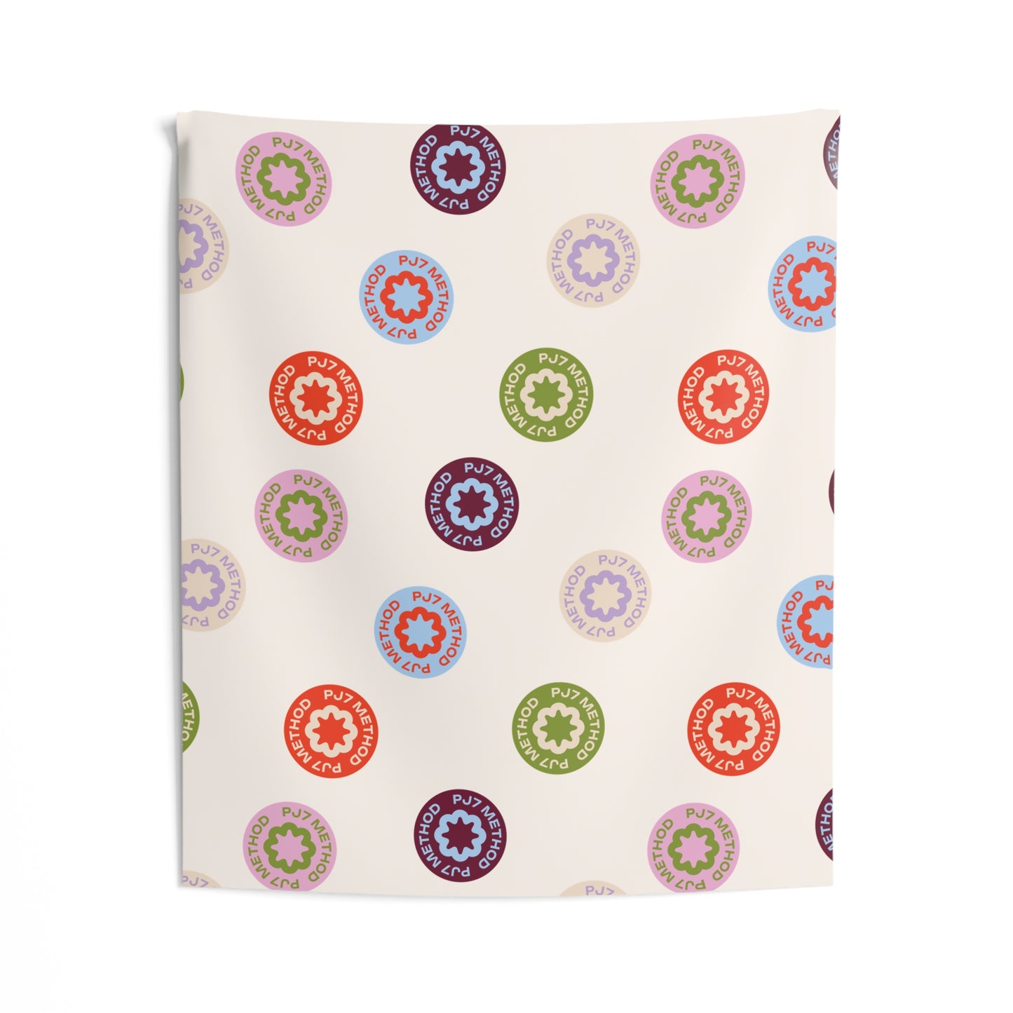 PJ7 Method Wellness Wall Tapestry — Multi