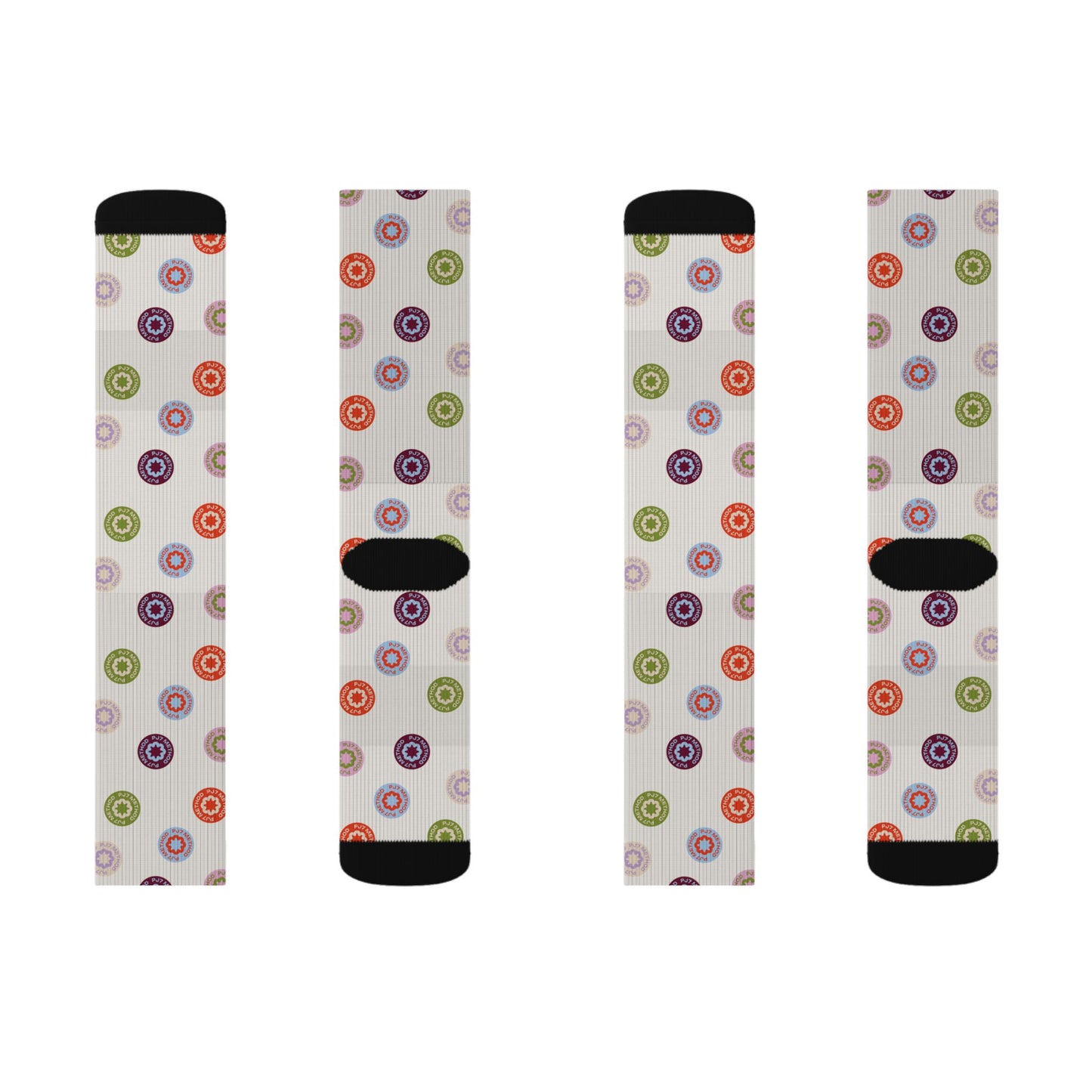 Multi PJ7 Dot Socks