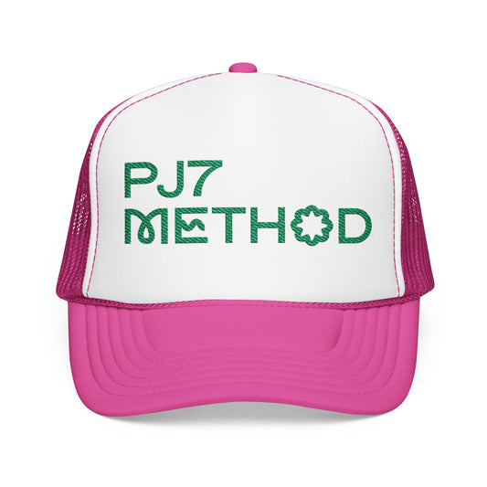 PJ7 Method Logo Embroidered Trucker Hat