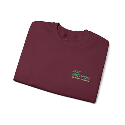 PJ7 Method Embroidered Crewneck Sweatshirt