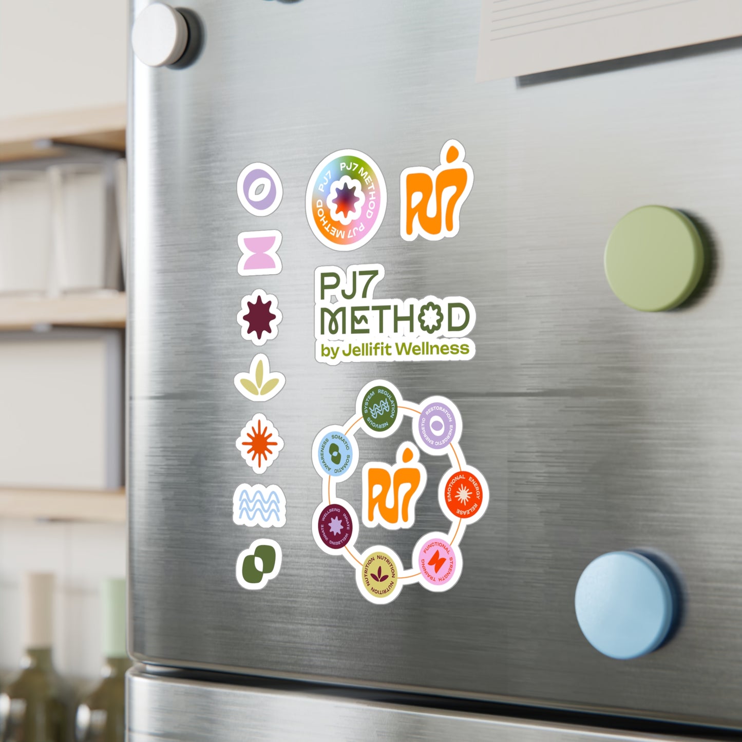 PJ7 Method Vinyl Sticker Pack