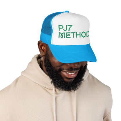 PJ7 Method Logo Embroidered Trucker Hat