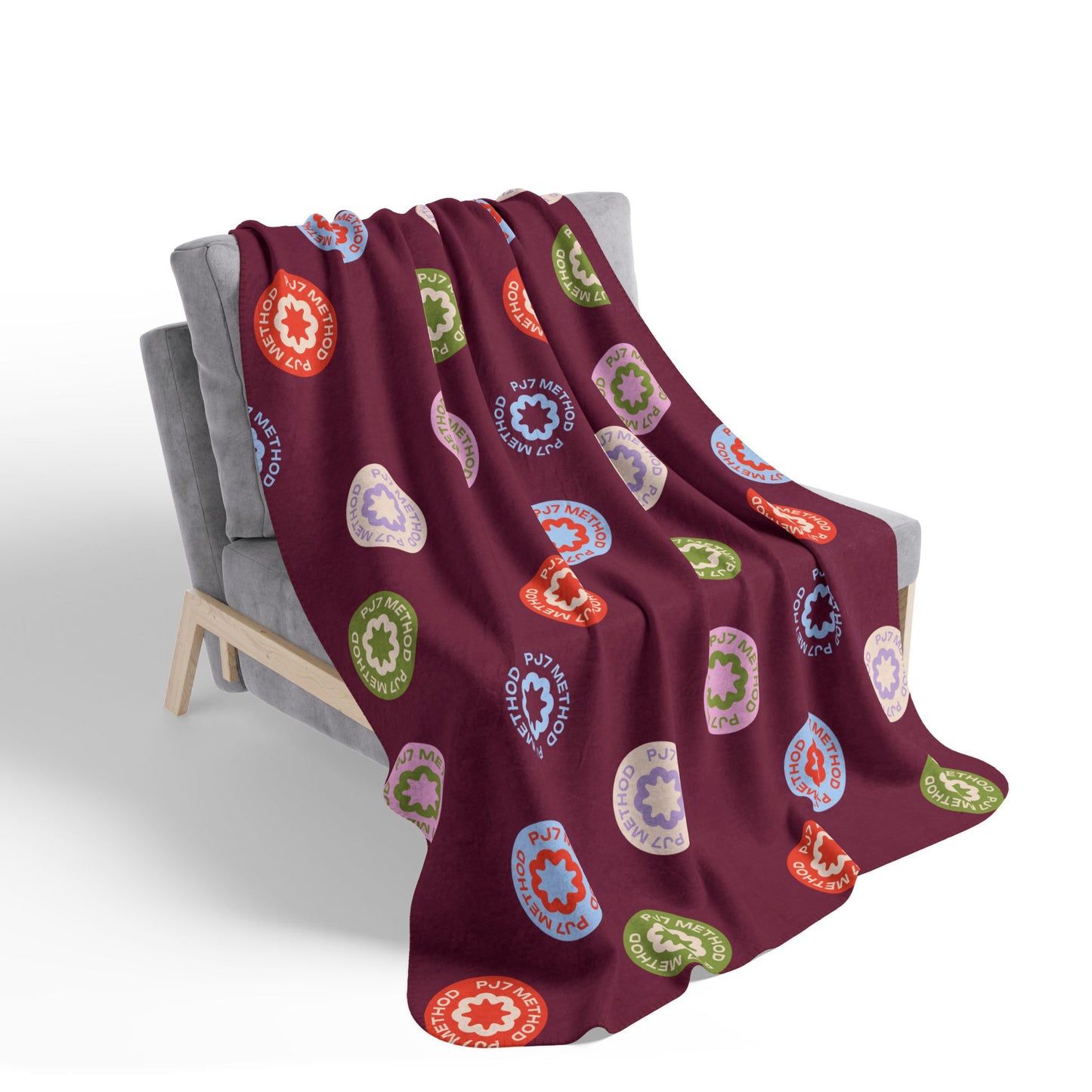 PJ7 Method Sherpa Blanket — Berry Multi