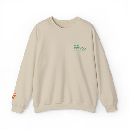 PJ7 Method Embroidered Crewneck Sweatshirt