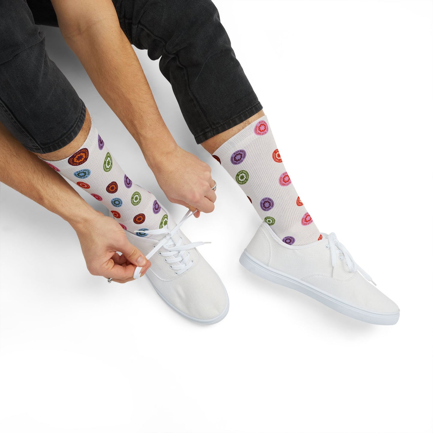 Multi PJ7 Dot #2 Socks