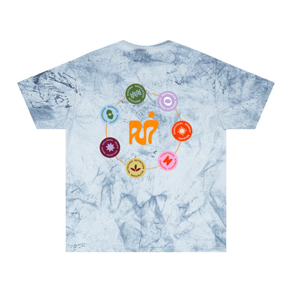 Retro PJ7 Graphic Tie-Dye Tee