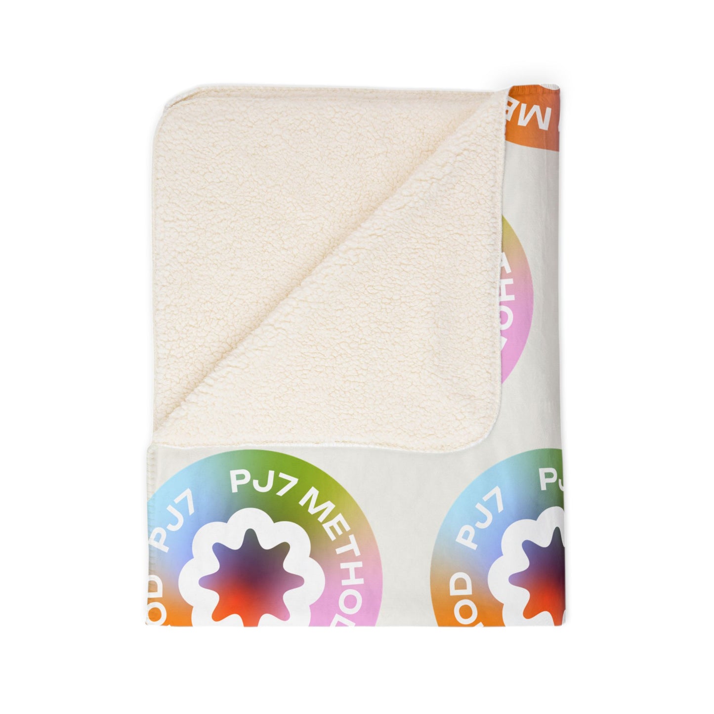 PJ7 Method Sherpa Blanket — Multi Gradient Logo