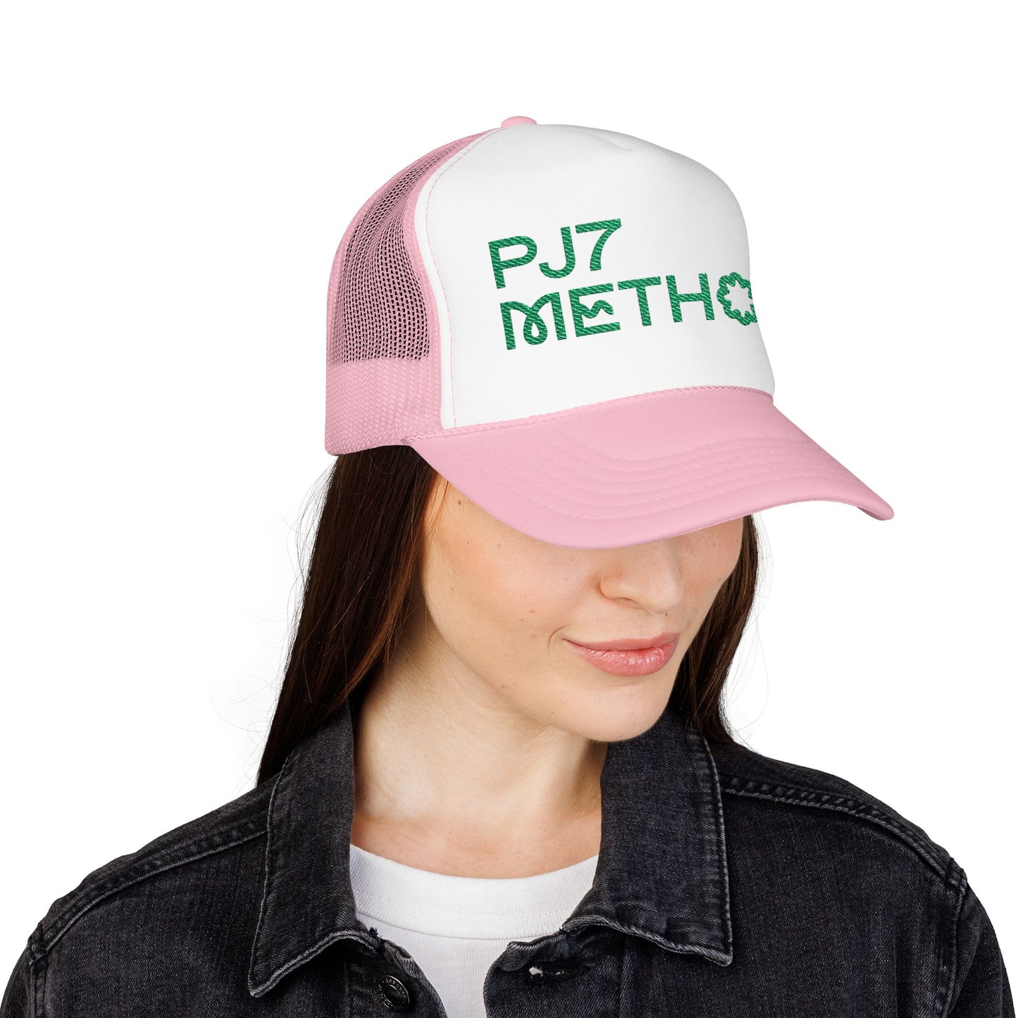 PJ7 Method Logo Embroidered Trucker Hat