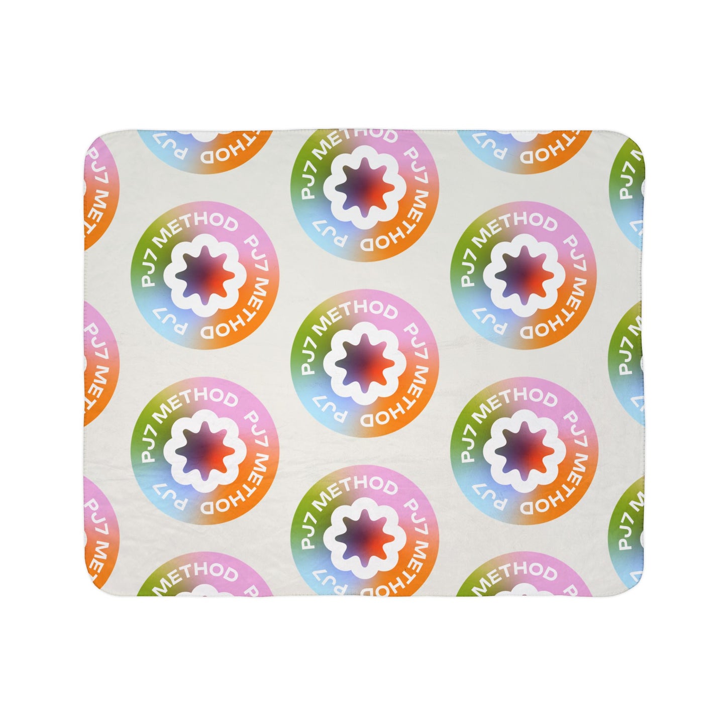 PJ7 Method Sherpa Blanket — Multi Gradient Logo