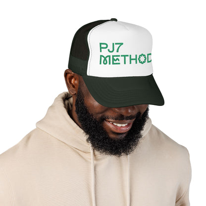 PJ7 Method Logo Embroidered Trucker Hat