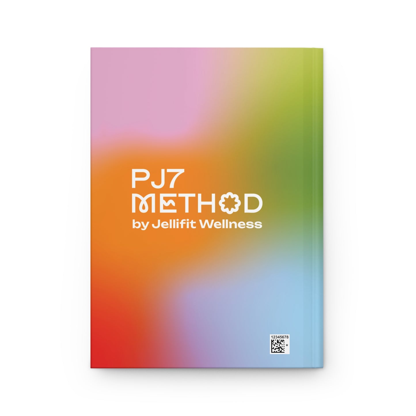Hardcover PJ7 Method Wellness Journal — Gradient Cover