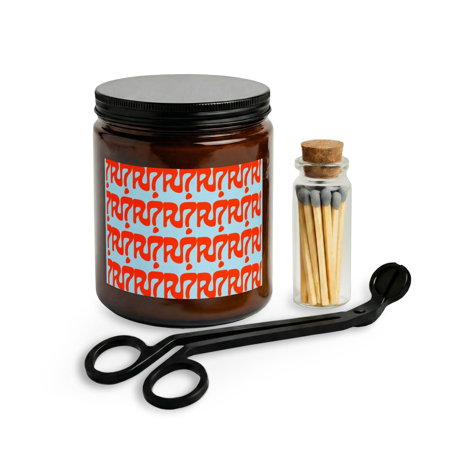 Candle Jar Set with Matches & Wick Trimmer — Sky Sunrise