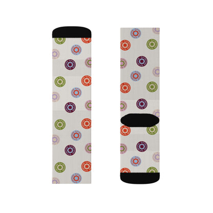 Multi PJ7 Dot Socks