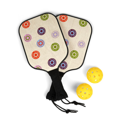 Pickleball Paddles Set — Multi Dot